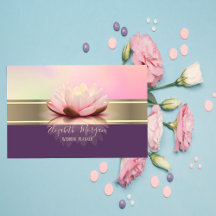 Elegante Moderne Gouden Streep Lotus