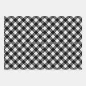 Elegante moderne houthakker eland plaid wrapping a inpakpapier vel (Voorkant 2)
