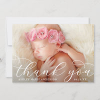 Elegante moderne kalligrafie nieuwe babyfoto