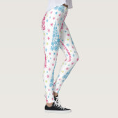 Elegante moderne kerstboom leggings (Rechts)