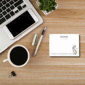 Elegante Moderne Kitty, Kat Moeder, Grappig Gepers Post-it® Notes