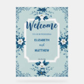 Elegante moderne klassieke script bruiloft acryl bord (Voorkant)