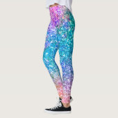 Elegante moderne kleurrijke glitter leggings (Links)