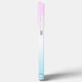 Elegante Moderne kleurrijke gradiënt glitter Regen Case-Mate iPhone Case (Achterkant / Links)