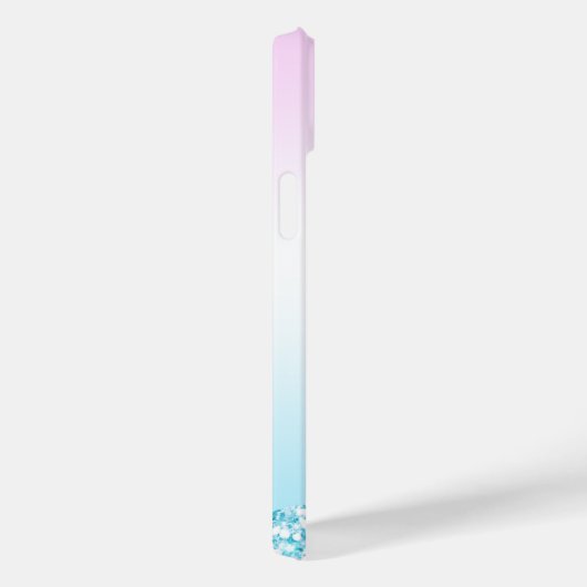 Elegante Moderne kleurrijke gradiënt glitter Regen Case-Mate iPhone Case (Achterkant / Rechts)