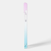 Elegante Moderne kleurrijke gradiënt glitter Regen Case-Mate iPhone Case (Achterkant / Links)