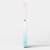 Elegante Moderne kleurrijke gradiënt glitter Regen Case-Mate iPhone Case (Achterkant / Links)