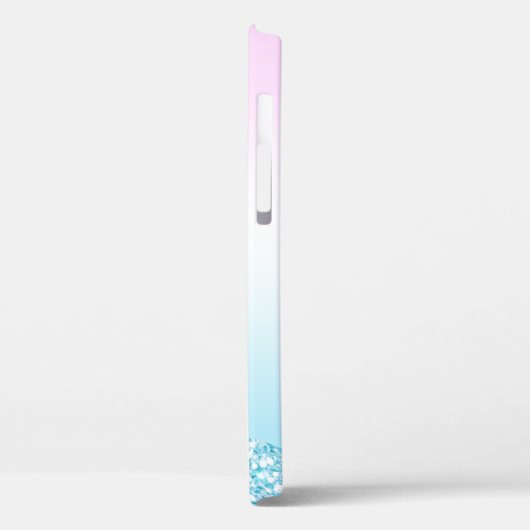 Elegante Moderne kleurrijke gradiënt glitter Regen Case-Mate iPhone Case (Achterkant / Links)