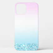 Elegante Moderne kleurrijke gradiënt glitter Regen Case-Mate iPhone Case (Achterkant)