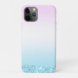 Elegante Moderne kleurrijke gradiënt glitter Regen Case-Mate iPhone Case