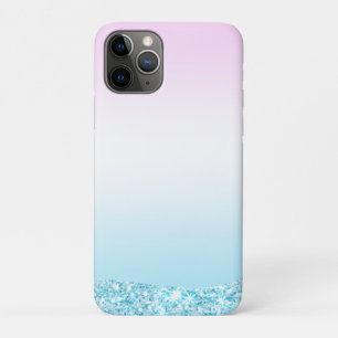 Elegante Moderne kleurrijke gradiënt glitter Regen Case-Mate iPhone Case