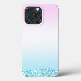 Elegante Moderne kleurrijke gradiënt glitter Regen Case-Mate iPhone Case