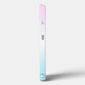 Elegante Moderne kleurrijke gradiënt glitter Regen Case-Mate iPhone Case (Achterkant / Links)