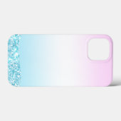 Elegante Moderne kleurrijke gradiënt glitter Regen Case-Mate iPhone Case (Achterkant (horizontaal))