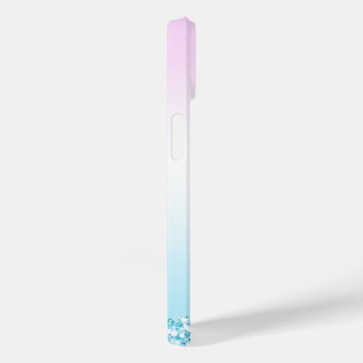 Elegante Moderne kleurrijke gradiënt glitter Regen Case-Mate iPhone Case (Achterkant / Rechts)