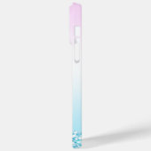 Elegante Moderne kleurrijke gradiënt glitter Regen Case-Mate iPhone Case (Achterkant / Links)