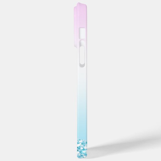 Elegante Moderne kleurrijke gradiënt glitter Regen Case-Mate iPhone Case (Achterkant / Links)