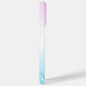 Elegante Moderne kleurrijke gradiënt glitter Regen Case-Mate iPhone Case (Achterkant / Rechts)