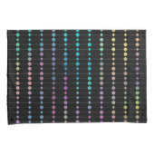 Elegante moderne kleurrijke kralen cirkels Stippen Kussensloop (Voorkant-Rechts)