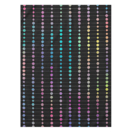 Elegante moderne kleurrijke kralen cirkels Stippen Tafelkleed