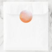 Elegante Moderne Kleurrijke Sjabloon Stijlvol Ronde Sticker (Tas)