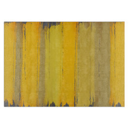 Elegante moderne kunst geel taupe grijs luxe klass snijplank