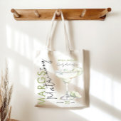 Elegante Moderne Margs en Huwelijk Bruidsfeest Tote Bag