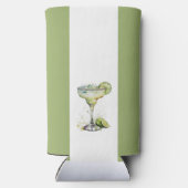 Elegante moderne Margs en Huwelijk Vrijgezellenfee Seltzer Blikjeskoeler (Achterkant)