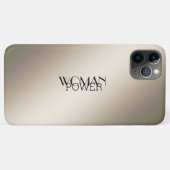 Elegante moderne metalen goud Case-Mate iPhone case (Achterkant (horizontaal))