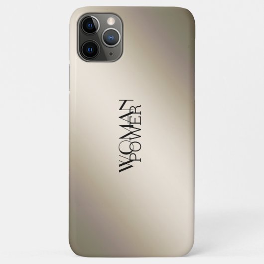 Elegante moderne metalen goud Case-Mate iPhone case (Achterkant)