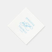 Elegante moderne minimale eenvoudige leuke feitenb servet (Hoek)