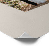 Elegante moderne minimale fotocollage bruiloft poster (Hoek)