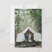 Elegante moderne minimalistische bedankkaart (Voorkant)