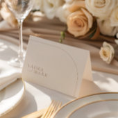 Elegante moderne minimalistische Boho bruiloft gas Kaart