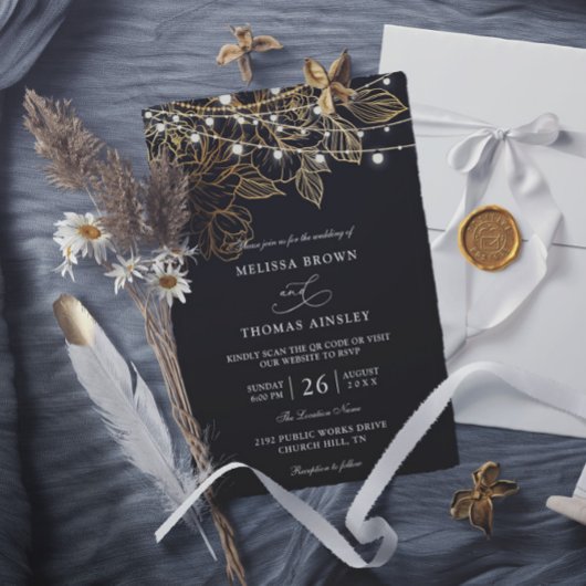 Elegante Moderne Minimalistische Budget QR Code Tr Kaart