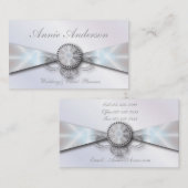 Elegante moderne minimalistische eenvoudige profes visitekaartje (Voorkant / Achterkant)