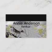 Elegante moderne minimalistische eenvoudige profes visitekaartje (Voorkant)