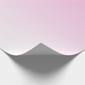 Elegante moderne minimalistische gradiënt roze omb cadeaupapier (Hoek)