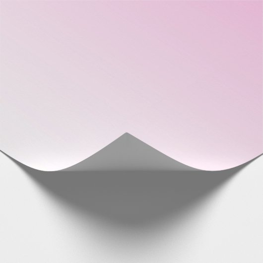Elegante moderne minimalistische gradiënt roze omb cadeaupapier (Hoek)