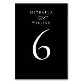 Elegante moderne minimalistische kalligrafie bruil kaart (Voorkant)