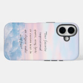 Elegante moderne minimalistische offerte op maat Case-Mate iPhone case (Achterkant (horizontaal))