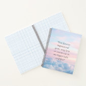 Elegante moderne minimalistische offerte op maat notitieboek (Binnen)