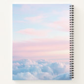 Elegante moderne minimalistische offerte op maat notitieboek (Achterkant)