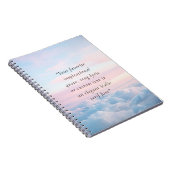 Elegante moderne minimalistische offerte op maat notitieboek (Rechterzijde)