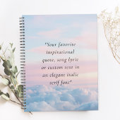 Elegante moderne minimalistische offerte op maat planner