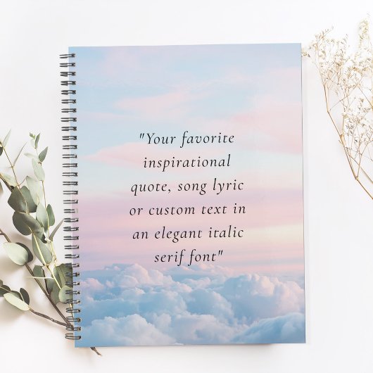 Elegante moderne minimalistische offerte op maat planner