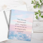 Elegante moderne minimalistische offerte op maat planner