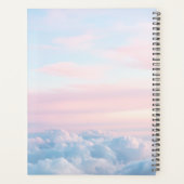 Elegante moderne minimalistische offerte op maat planner (Achterkant)