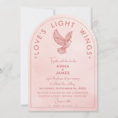 Elegante moderne minimalistische Romeo en Julia Qu Kaart (Voorkant)