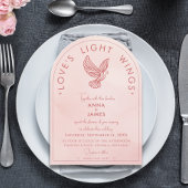 Elegante moderne minimalistische Romeo en Julia Qu Kaart